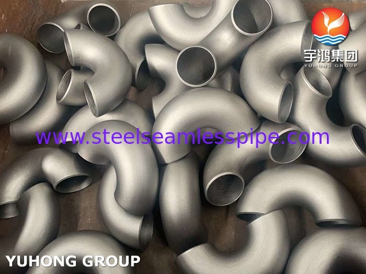 American Standard ASTM403 WP321 180 derajat pipa stainless steel siku B16.9
