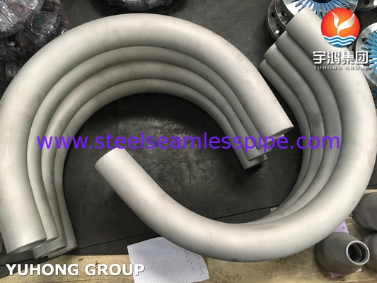 ASTM A403 WP304 Fittings pipa stainless steel 180 derajat siku B16.9 Buttweld