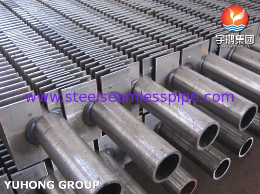 Tipe H Fin Tube Stainless Steel Square Fined Tube Untuk Economizer