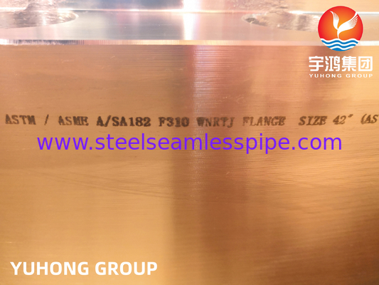 ASTM A182 F310 Weldneck Flange RTJ untuk Minyak dan Gas
