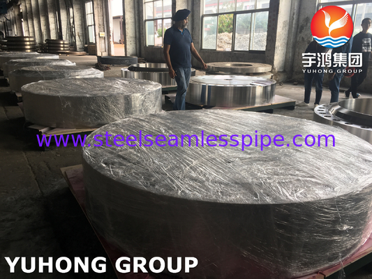 Duplex Steel Forged Flange 1500# Tekanan Tinggi tebal Flange RTJ