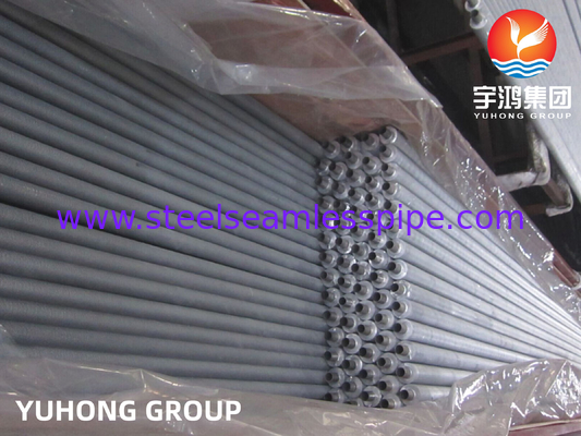 Tipe L Fenned Pipe A179 ASME SA179 Dengan Aluminium 1060 Untuk Kondensor Dingin Udara