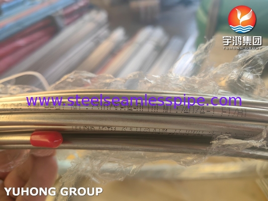 Kelas TP304 / 304L dan TP316 / 316L Stainless Steel Tabung Mulus Acar / Permukaan Anil cerah ASME SA213