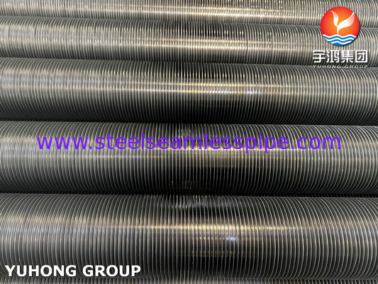 ASME SA179+Aluminium Embedded Fined Tube untuk Air Cooler / Heat Exchanger