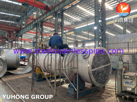 Stainless Steel Tube Bundle Untuk Regenerator Reboiler Oil Cooler