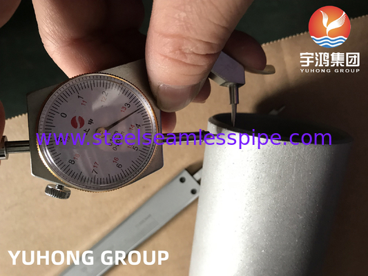 ASTM A815 UNS S31803 Konektor Pipa Baja Dupleks 45 Derajat Y Tee Lateral