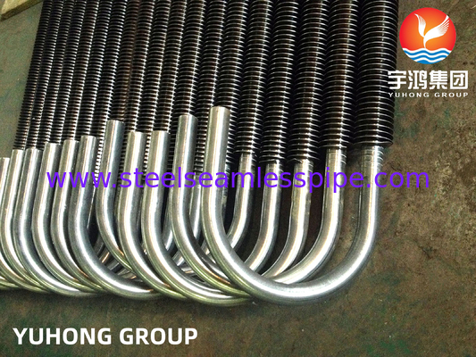 ASTM A179 AL Fin Extruded Fined U Tubes untuk Penukar Panas dan Pengeringan