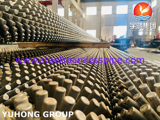 ASTM A312 TP316L tabung bergelombang bergelombang dengan tinggi yang dapat disesuaikan untuk sistem pertukaran panas tahan korosi