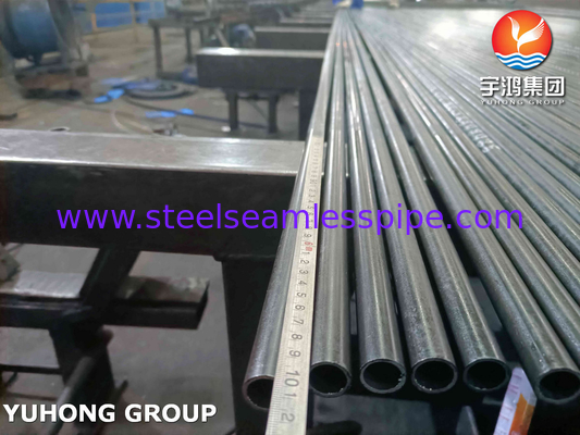 ASTM A213/ASME SA213 GR.T5 tabung tanpa jahitan baja paduan untuk aplikasi penukar panas dan boiler