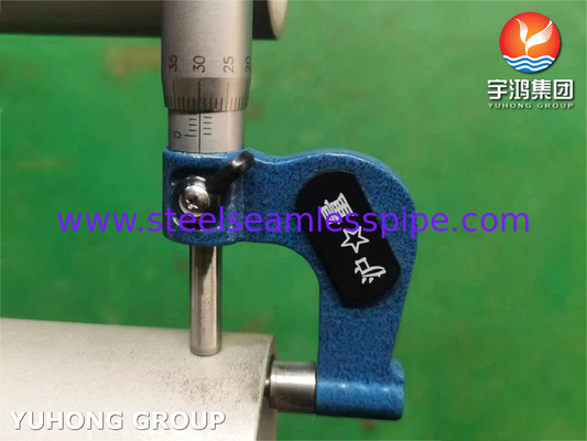 ASTM A213/ASME SA 213 TP347/TP347H tabung tanpa jahitan stainless steel di boiler penukar panas