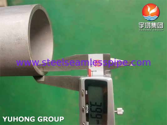 ASTM A213/ASME SA 213 TP347/TP347H tabung tanpa jahitan stainless steel di boiler penukar panas