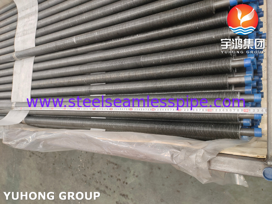 ASTM A179 Karbon Steel Fin Tube Al Fin Material Untuk Air Cooler