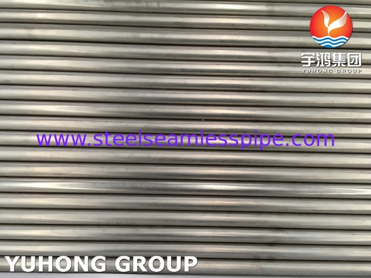 Tabung Titanium ASME SB338 GR2 Aplikasi pemanas air garam kemurnian tinggi
