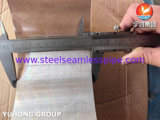 ASTM B283 C70620 Flange RF leher las tembaga