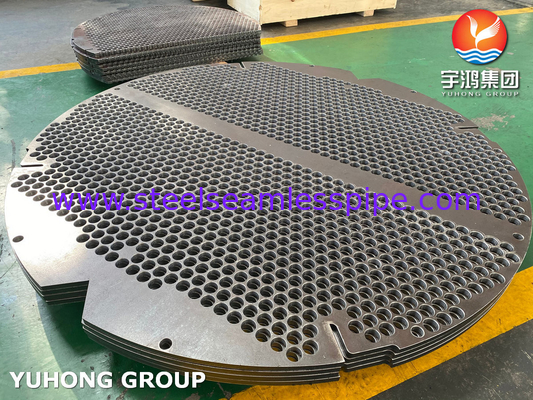 Baffle tabung untuk penukar panas dari baja tahan karat ASTM A182 F304L/F316L