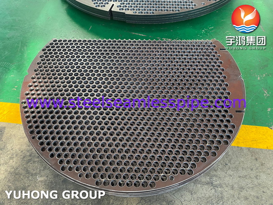 Baffle tabung untuk penukar panas dari baja tahan karat ASTM A182 F304L/F316L
