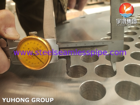 ASTM A182 F304 Lembar tabung stainless steel Exchanger Panas Tabung