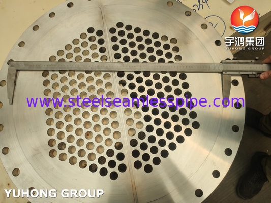ASTM A182 F304 Lembar tabung stainless steel Exchanger Panas Tabung
