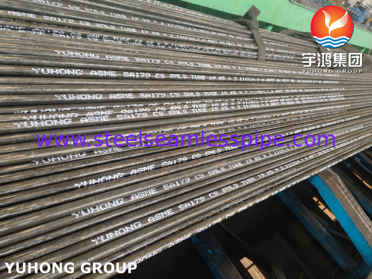 ASTM A179/ASME SA179 tabung penukar panas dingin ditarik mati dengan 100% ET/HT