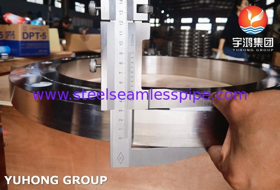 ASTM A182 F904L Flanges stainless steel dengan ketahanan korosi yang sangat baik