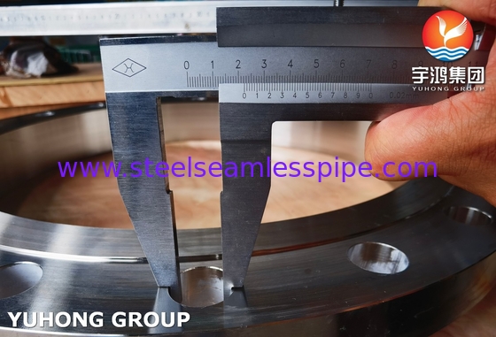 ASTM A182 F904L Flanges stainless steel dengan ketahanan korosi yang sangat baik