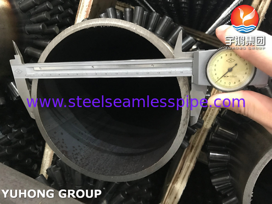 Pipa Sirip Las Stud ASME SA106 Gr.B untuk Boiler & Penukar Panas