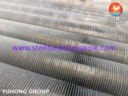 SA249 TP304 Stainless Steel Extruded Fin Tube Untuk Rice Mill Heat Exchanger