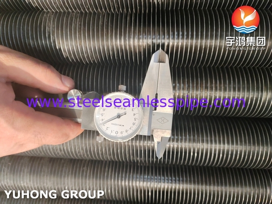 A179 Karbon Steel Fin Tube A1100 A1060 Aluminium Strip Untuk Air Cooler