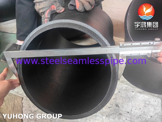 Fittings dengan diameter besar ASTM A234 WPB LR 45 Degree Elbow B16.9