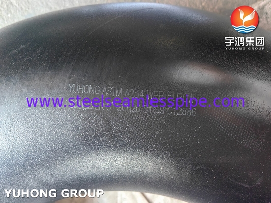 Fittings dengan diameter besar ASTM A234 WPB LR 45 Degree Elbow B16.9