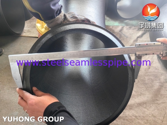 Fittings dengan diameter besar ASTM A234 WPB LR 45 Degree Elbow B16.9