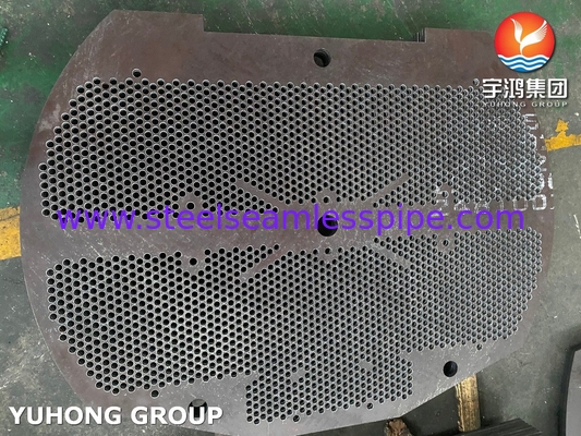 Baffle penukar panas, plat pendukung, ASME SA516 GR.70, NACE MR- 0175, MR-0103