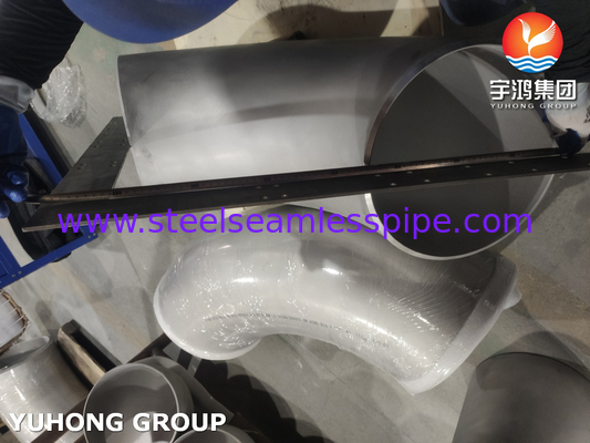 Super Duplex Steel Seamless ASTM A815 S32750-S Fitting Ketahanan Korosi