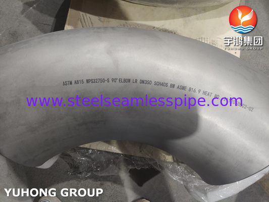 Super Duplex Steel Seamless ASTM A815 S32750-S Fitting Ketahanan Korosi