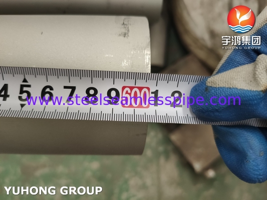 Pipa tanpa jahitan baja tahan karat EN 10216-5 D2/T1 1.4404 TP316L Untuk Minyak dan Gas