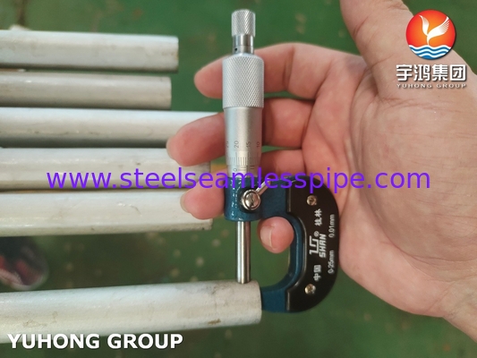 ASTM A213 TP304 Tabung Mulus Stainless Steel Penukar Panas Tabung U Bend