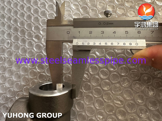 ASTM A182 F92 Baja Alloy 90° Elbow 6000# Fittings Pipa Tekanan Tinggi