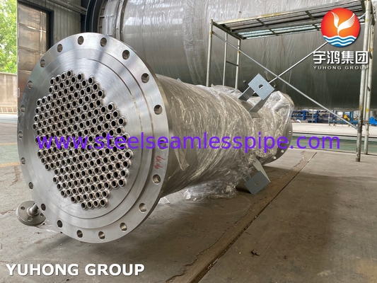 ASME U Stamp Customized Heat Exchanger Steel Tube Bundle untuk Pemurnian Minyak
