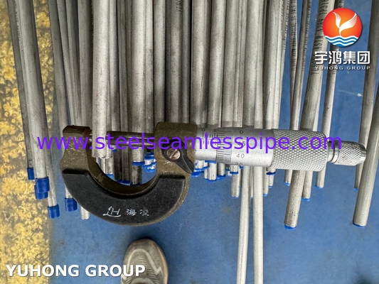 ASTM A269 TP316L Tabung Kerongkongan Stainless Steel Seamless Tube Annealed Pickled Tubing