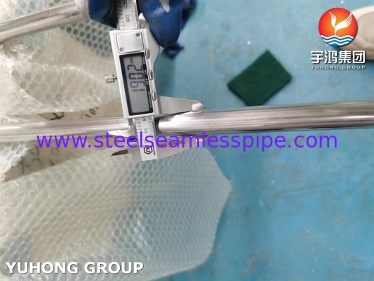 ASTM A249 TP304 BA Stainless Steel Welded Tube, Boiler dan Tube Exchanger