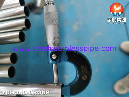 ASTM A249 TP304 BA Stainless Steel Welded Tube, Boiler dan Tube Exchanger