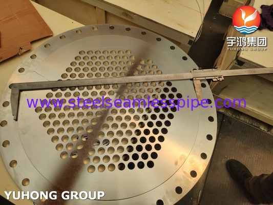 ASME SA240 SS304 Lembar tabung baja tahan karat untuk penukar panas