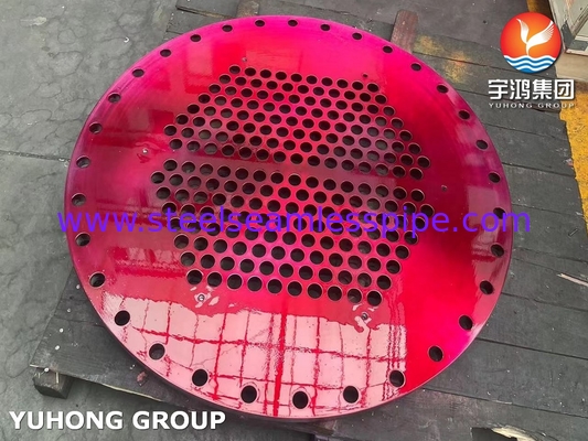 ASME SA240 SS304 Lembar tabung baja tahan karat untuk penukar panas