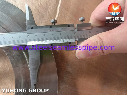 ASTM A182 F60 / UNS S32205 Duplex Steel Slip pada Flange Alloy 2205 SORF Flange