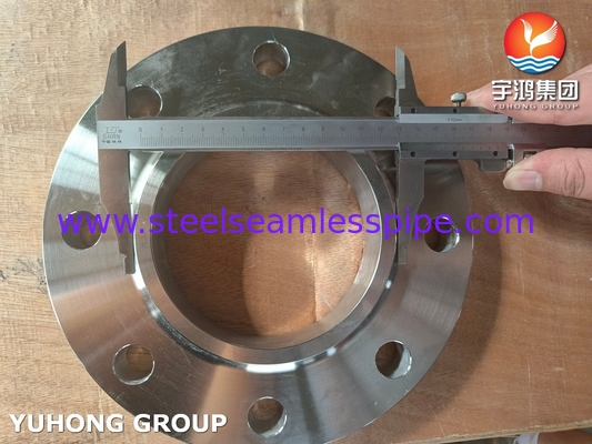 ASTM A182 F60 / UNS S32205 Duplex Steel Slip pada Flange Alloy 2205 SORF Flange