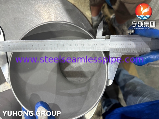 Duplex 2205 Buttweld Pipe Fittings ASTM A815 UNS S32205 Pengurang Eksentrik