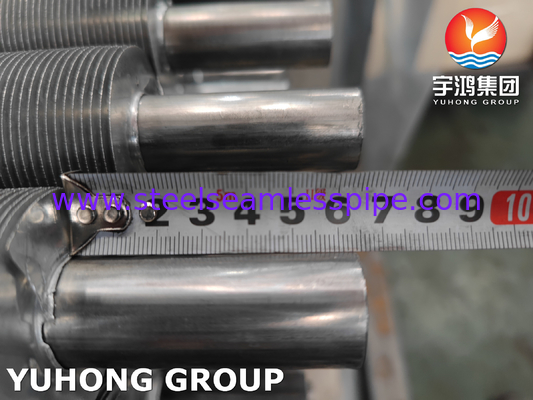 Stainless Steel Extruded Fined Tube Untuk Air Cooler Pertukaran Panas