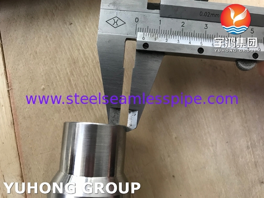 Fittings baja tahan karat ASTM A182 F304 Swage Nipple MSS SP-95