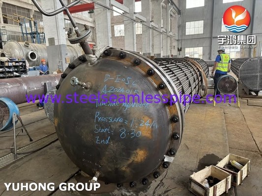ASME U Stamp Tube Bundle Untuk Air Cold Heat Exchanger, Transfer Panas, Sistem Pemulihan dan Proyek Pemurnian Minyak