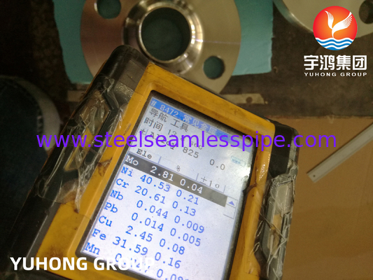 ASTM B564 Incoloy 825 / UNS N08825 Nikel Alloy Welding Neck Flange